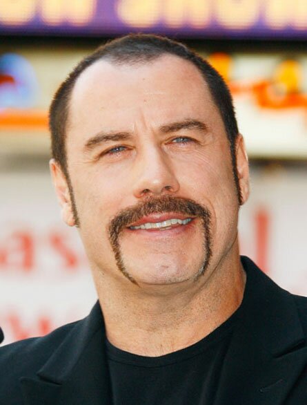 John Travolta Has Pubes for Mustache Well this has got to be the first 