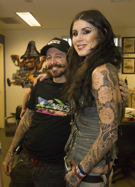 Oliver Peck Beats the Shit out of his Ex Wife Kat Von D in tattoos