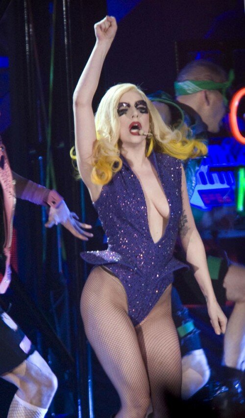 Yes Lady Gaga has saggy breasts Shocked I'm not