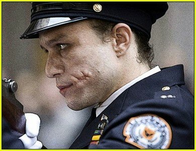 Heath Ledger as Joker Cop in The Dark Knight