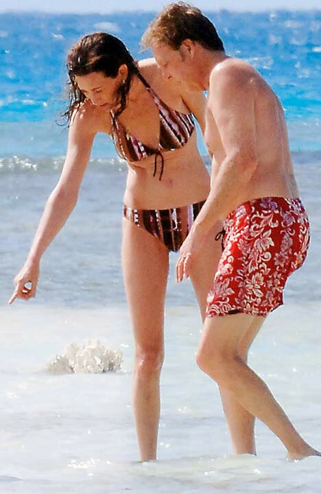 Nancy Shevell and Sir Paul McCartney in Antigua