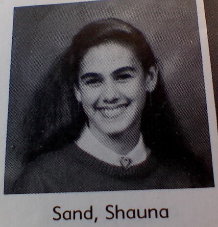 Shauna Sand Yearbook Pic from Muirlands Junior High School in La Jolla