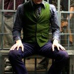 Heath Ledger as The Joker locked up in Jail