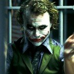 The Joker behind bars