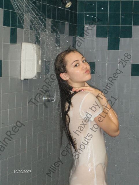 Miley Cyrus Hacked Shower Pics For Nick Jonas