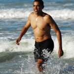 Barack Obama Topless Body Picture
