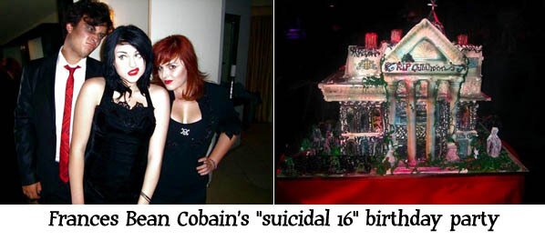 Frances Bean Cobain at her Suicidal 16 Birthday Party