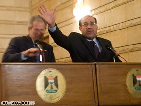 President George Bush Dodges Shoe in Iraq