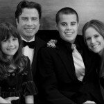 Jett Travolta with the rest of Travolta Family
