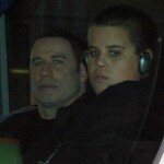 Jett Travolta with famous dad John Travolta
