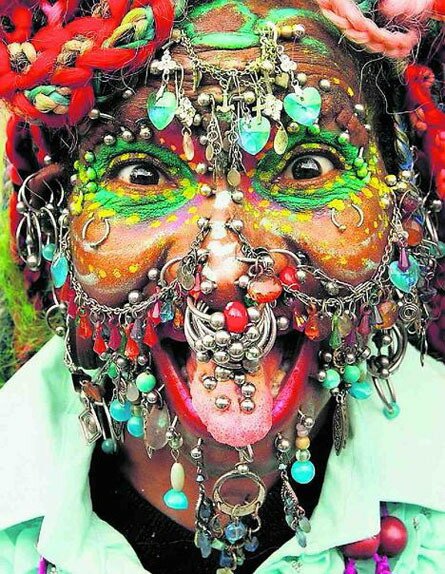 Elaine Davidson - The World's Most Pierced Woman