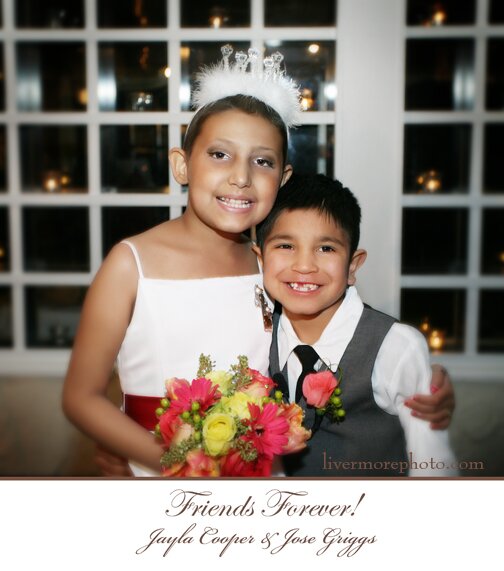 9 Year Old Bride Jayla Cooper and 7 Year Old Groom Jose Griggs