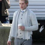 Peter Facinelli Picture on the Set of New Moon
