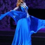 Kristen Dalton - Miss USA 2009 Swirling on Stage in Planet Hollywood Resort Casino