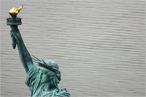 Statue of Liberty Reopens the Crown to the Public on the Independence Day 2009