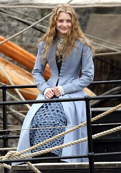 Mia Wasikowska as Alice Kingsley in Tim Burton's Alice in Wonderland