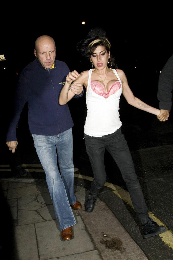 Amy Winehouse Breast Implants Photo