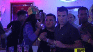 Brad Ferro Punching Jersey Shore Nicole Polizzi aka Snooki