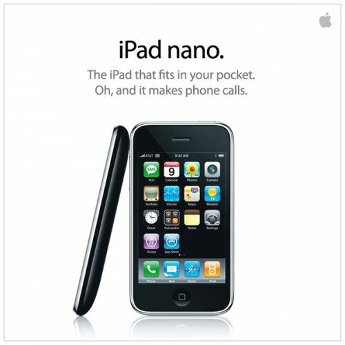 iPad Nano - Latest Miraculous Device from Apple