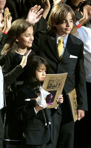 Michael Jackson Children at the Grammys