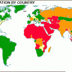 Muslim Numbers in Europe, Canada, USA and the World