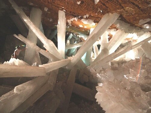 Naica Crystal Cave in Mexico