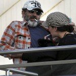 Antonio Banderas Beard and Smoke in Mouth Picture