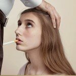 French Anti-Smoking Campaign Ad Picture with Young Girl Giving Cigarette Blowjob to a Tobacco Exec