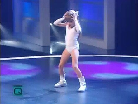 8 Year Old Laura Fontana Does Lady GaGa on Brazilian TV Talent Show
