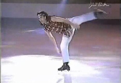 Scott Williams Figure Skating to Smell Like Teen Spirit by Nirvana