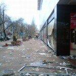 Kyrgyzstan Revolution Looting Photo - Streets of Capital City of Bishkek