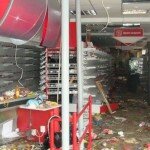 Kyrgyzstan Revolution Looting Photo - Nothing Left to Salvage Inside Grocery Store in Bishkek