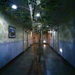 Amazing Hallways of Japanese Brothels Contain Fake Trees