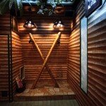 Room in a Japanese Brothel Equipped with Saint Andrews Cross for Kinky BDSM Play