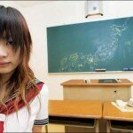 Hot Japanese School Girl at Your Service in Brothel in Japan