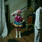 Small Chinese Girl in Cosplay Costume