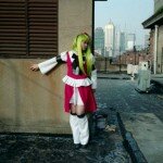 Chinese Girl Dressed Up As Cosplay Character