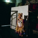 Chinese Cosplay Girl in Yellow and White Photo