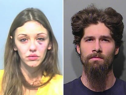Mugshots of the Mega Millions Winner Holly Lahti and Her Estranged Husband Joshua