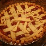 Pi Day Idea Photo with a Pi Day Pie