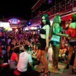 Red Light District in Patong, Thailand is Full of Ugly Thai Hookers, Many of Whom Have Dicks